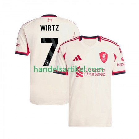 Liverpool Florian Wirtz 7 Auswärts Trikotsatz 2025/26 Kurzarm